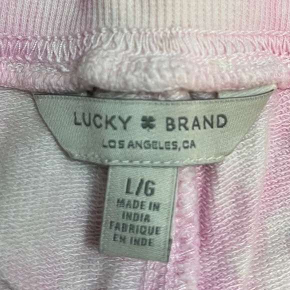LUCKY Brand Pink & White Tie Dyed Shorts. SizeL - Picture 8 of 10